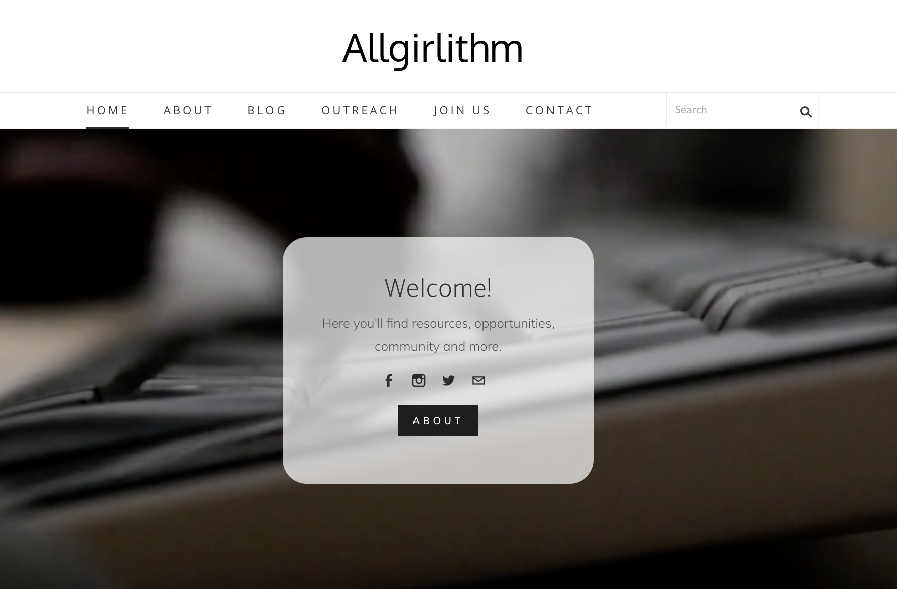 Allgirlithm, Co-Founder